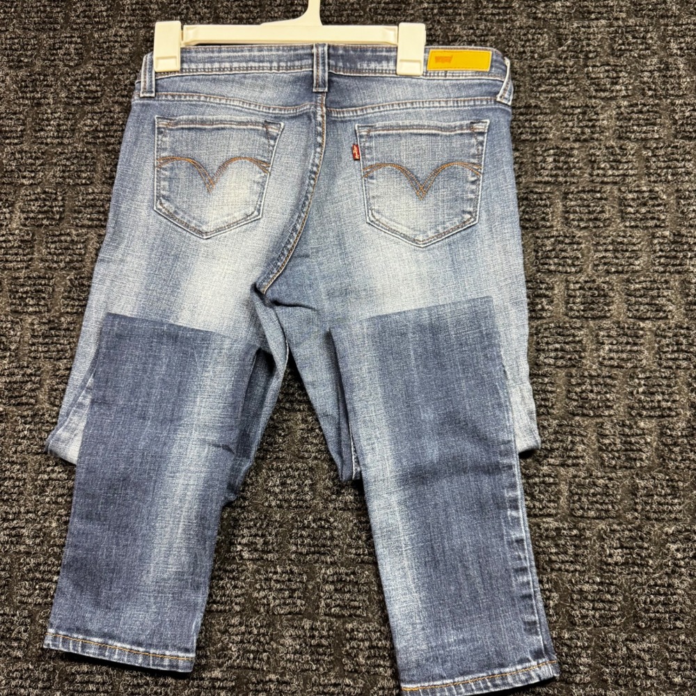 Levis Demi Curve Skinny Jeans Womens 13M Medium Wash Stretch Denim